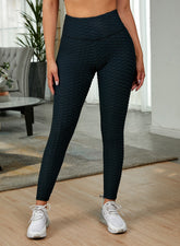 Leggings actifs texturés taille haute